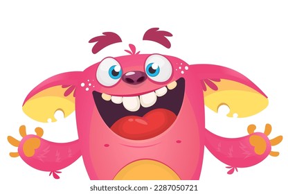 Cute cartoon Monsters. Set of cartoon monsters: ghost, goblin, bigfoot yeti, 
troll, dragon and alien . Halloween design