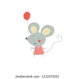 Cute Cartoon Mouse