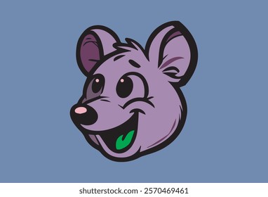 Cute cartoon mouse shaped head, you can use it for various needs