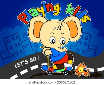 Cute Cartoon Pattern Background Illustration Vector Graphic Design T-shirt