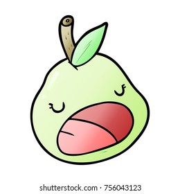 cute cartoon pear