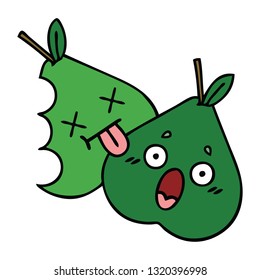 cute cartoon of a pears