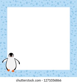 Cute cartoon penguin