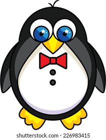 Cute Cartoon Penguin 
