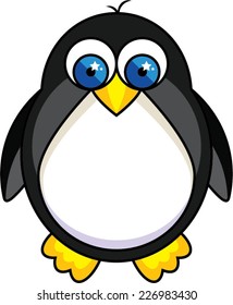 Cute Cartoon Penguin 