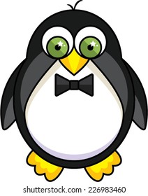 Cute Cartoon Penguin 