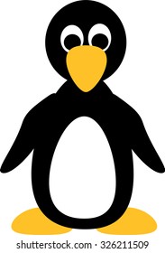 Cute cartoon penguin