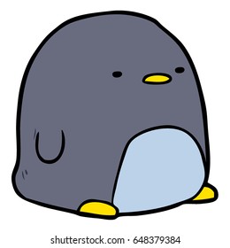 cute cartoon penguin