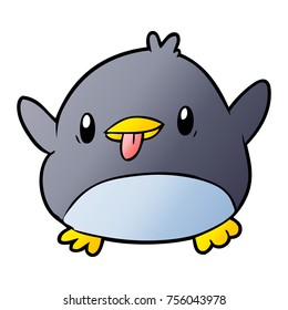 cute cartoon penguin