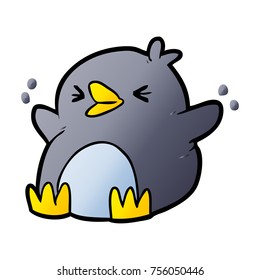 cute cartoon penguin