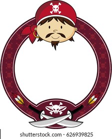 Cute Cartoon Pirate