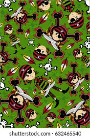 Cute Cartoon Pirate