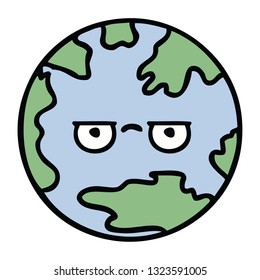 tira cómica de un planeta tierra