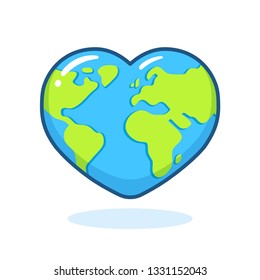 地球 ハート の画像 写真素材 ベクター画像 Shutterstock
