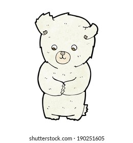süßer Karikaturenbär