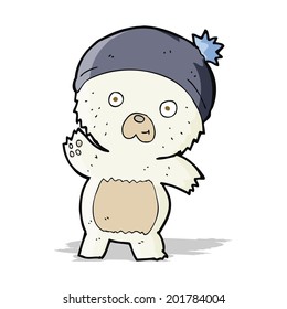 süßer Karikaturenbär