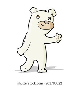 süßer Karikaturenbär