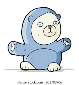 süßer Karikaturenbär