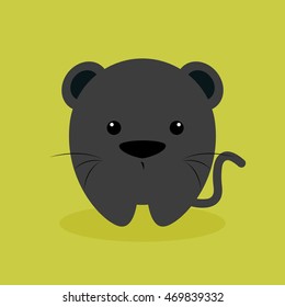 Cute Cartoon puma