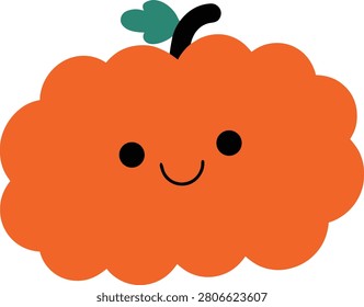Cute Cartoon Pumpkin Character