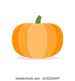 Cute cartoon pumpkin, Vector, Illustration.