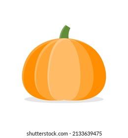 Cute cartoon pumpkin, Vector, Illustration.