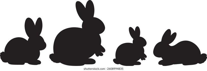 Cute Cartoon Rabbit Vector Illustration  Adorable Bunny Clipart for Kids and Spring Designs