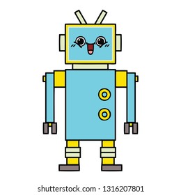 tira cómica de un robot