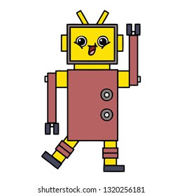 tira cómica de un robot