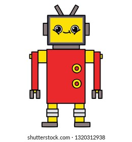 tira cómica de un robot