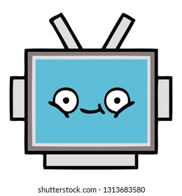 tira cómica de una cabeza robot