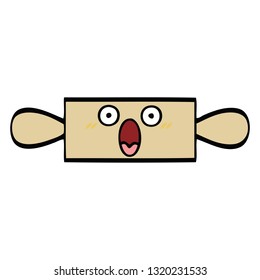 cute cartoon of a rolling pin