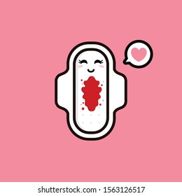 Cute cartoon sanitary vector design