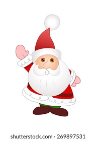 Cute Cartoon Santa