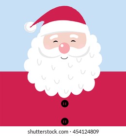 Cute Cartoon Santa Claus