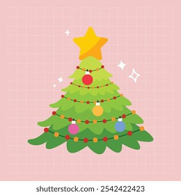 Cute Cartoon Santaclaus Vector Illustration