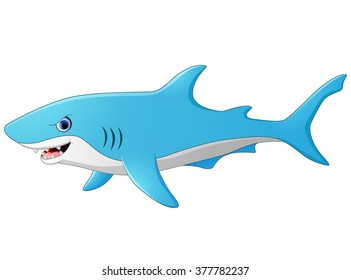 Cute Cartoon Shark