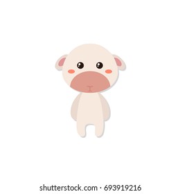 Cute Cartoon Sheep