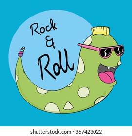 Cute Cartoon Snake