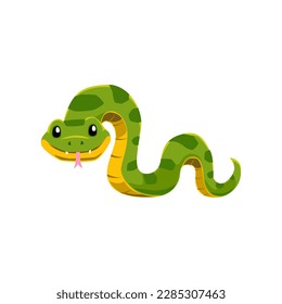Esnevada de dibujos animados en un icono aislado de ilustración vectorial de fondo blanco