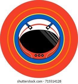 Cute Cartoon Spaceman Astronaut