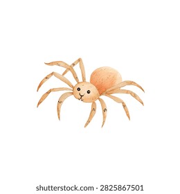 A cute cartoon spider
