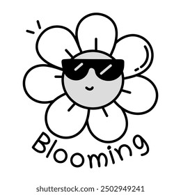 Cute Cartoon Style Spring Doodle Icons