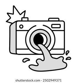 Iconos lindos del Doodle de la primavera del estilo de la historieta
