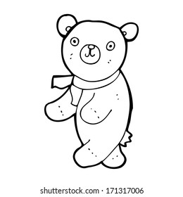 lindo oso de peluche