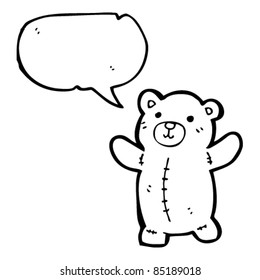 lindo oso de peluche