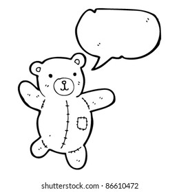 lindo oso de peluche