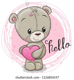 Cute Cartoon Teddy Bear