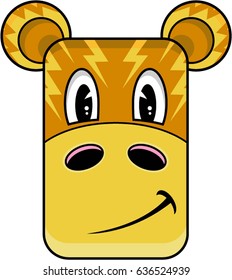 Cute Cartoon Tiger