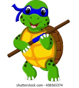 Cute cartoon turtle